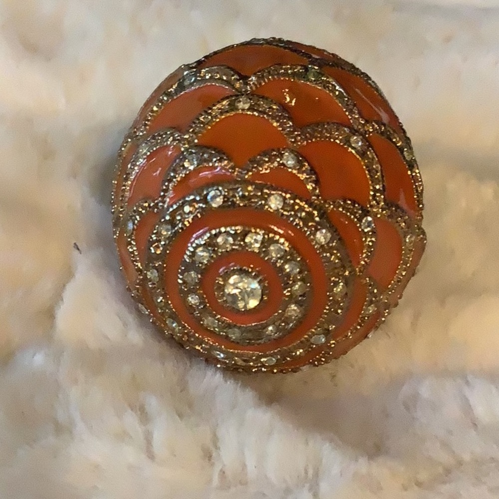 Beautiful Orange Fabergé egg